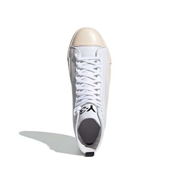 NEW adidas Y-3 Yuben Mid 'Core White' FX0567 Mens 6.5 US 6 UK 39 1/3 EUR rare - Picture 2 of 8